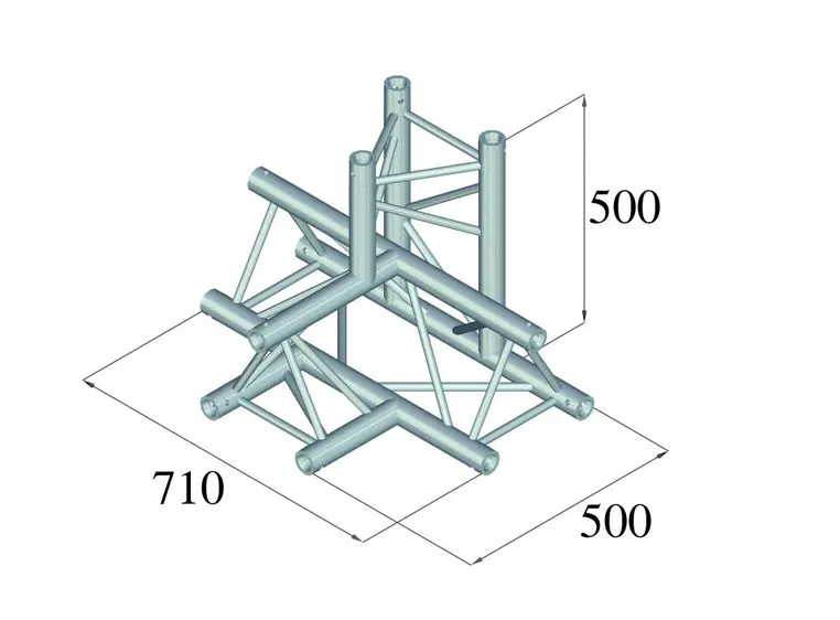 ALUTRUSS TRILOCK 6082AT-42 4-way piece / 
